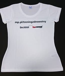 Damski t-shirt z drukiem sublimacyjnym